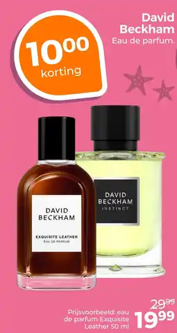 Trekpleister David Beckham aanbieding