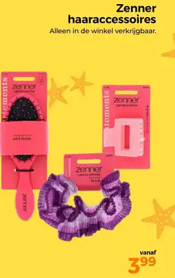 Trekpleister Zenner haaraccessoires aanbieding
