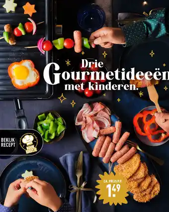 ALDI * Drie Gourmetideeën met kinderen. aanbieding