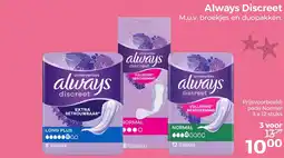 Trekpleister Always Discreet aanbieding
