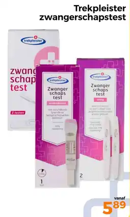 Trekpleister Trekpleister zwangerschapstest aanbieding