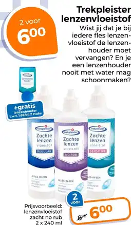Trekpleister Trekpleister lenzenvloeistof aanbieding