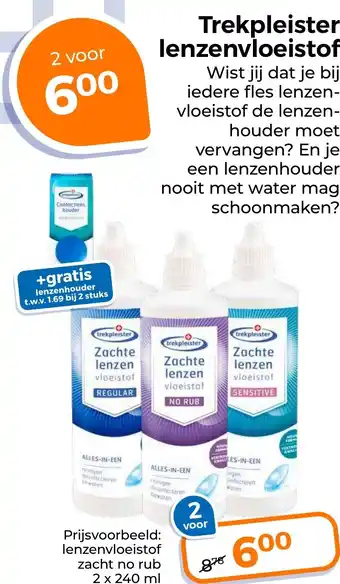 Trekpleister Trekpleister lenzenvloeistof aanbieding