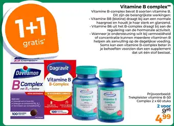 Trekpleister Vitamine B complex aanbieding