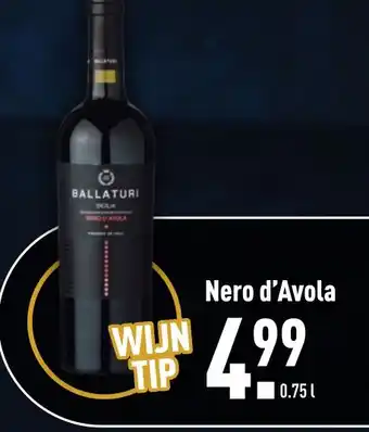 ALDI Nero d'Avola aanbieding