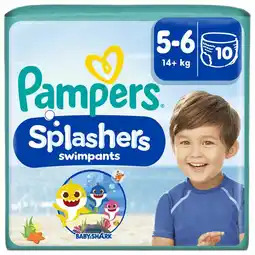 Plein.nl 8x Pampers Splashers Zwemluiers aanbieding