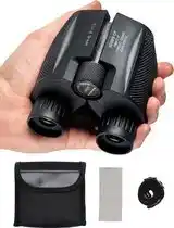 Bol.com Vivid Green Verrekijker voor volwassene - 10x25 - BAK4 - Compact - FMC - Inclusief draagtas - Zwart aanbieding