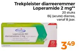 Trekpleister Trekpleister diarreeremmer Loperamide aanbieding