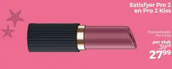 Trekpleister Satisfyer Pro 2 en Pro 2 Kiss aanbieding