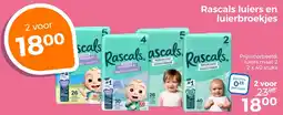 Trekpleister Rascals luiers en luierbroekjes aanbieding