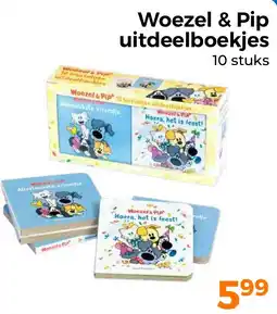 Trekpleister Woezel & Pip uitdeelboekjes aanbieding