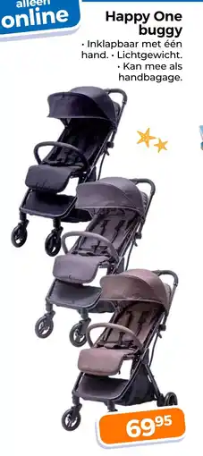 Trekpleister Happy One buggy aanbieding