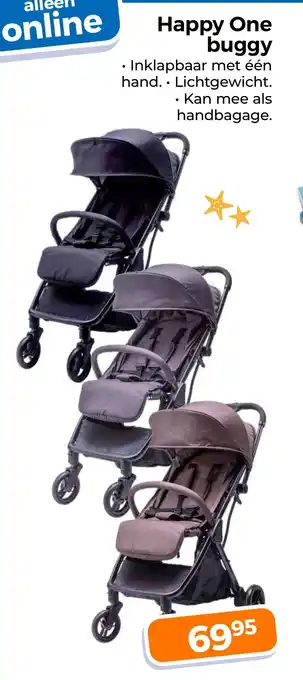 Trekpleister Happy One buggy aanbieding