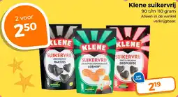 Trekpleister Klene suikervrij aanbieding