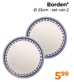Trekpleister Borden aanbieding