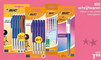 Trekpleister BIC schrijfwaren aanbieding