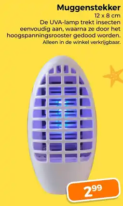 Trekpleister Muggenstekker aanbieding