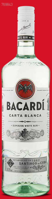 Gall & Gall Bacardi Carta Blanca 100CL aanbieding