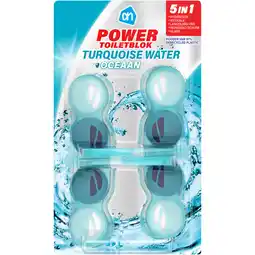 Albert Heijn AH Power toiletblok turquoise aanbieding