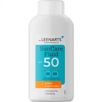 Albert Heijn Drs. Leenarts Suncare fluid spf50 aanbieding