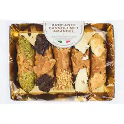 Albert Heijn Fratelli Siciliani Krokante cannoli met amandel aanbieding