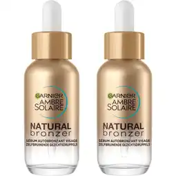 Albert Heijn Ambre Solaire Zelfbruinende gezichtsdruppels 2-pack aanbieding