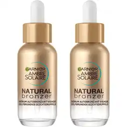 Albert Heijn Ambre Solaire Zelfbruinende gezichtsdruppels 2-pack aanbieding