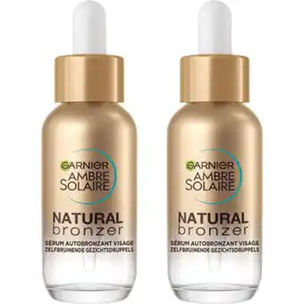Albert Heijn Ambre Solaire Zelfbruinende gezichtsdruppels 2-pack aanbieding