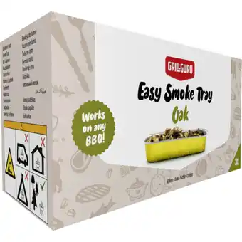 Albert Heijn Grill Guru Smoke tray oak chips aanbieding