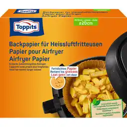Albert Heijn Toppits Airfryer papier 20cm aanbieding