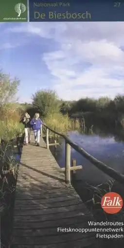 ANWB Falk fiets-wandelkaart SBB 27 Biesbosch aanbieding