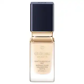 Douglas Clé de Peau Beauté Radiant Fluid Foundation Matte aanbieding