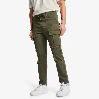 Foot Locker Project X Paris Signature Heren Broeken - Bruin - Maat: M - Katoen Canvas - Foot Locker aanbieding