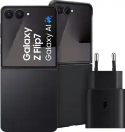 Coolblue Samsung Galaxy Z Flip 7 512GB Zwart 5G + Accessoirepakket aanbieding