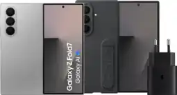 Coolblue Samsung Galaxy Z Fold 7 256GB Zilver 5G + Accessoirepakket aanbieding
