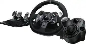 Coolblue Logitech G920 Driving Force Xbox en pc + Logitech Driving Force Shifter aanbieding