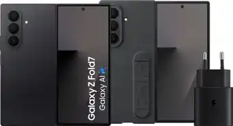 Coolblue Samsung Galaxy Z Fold 7 512GB Zwart 5G + Accessoirepakket aanbieding