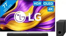 Coolblue LG 77 OLED EVO G55 4K (2025) + LG DS95TR aanbieding