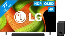 Coolblue LG 77 OLED B56 4K (2025) + LG DS80TR aanbieding