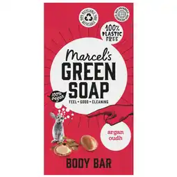 Plein.nl Marcel's Green Soap Showerbar Argan aanbieding