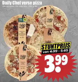 Dirk Daily Chef verse pizza aanbieding