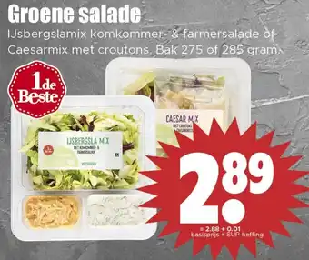 Dirk Groene salade aanbieding