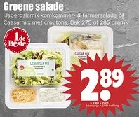Dirk Groene salade aanbieding
