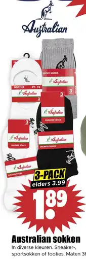 Dirk Australian sokken aanbieding