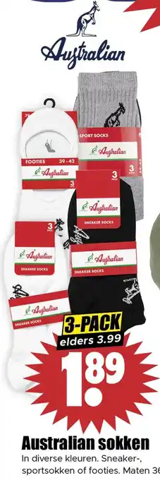 Dirk Australian sokken aanbieding