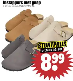 Dirk Instappers met gesp aanbieding