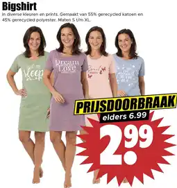 Dirk Bigshirt aanbieding