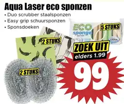 Dirk Aqua Laser eco sponzen aanbieding