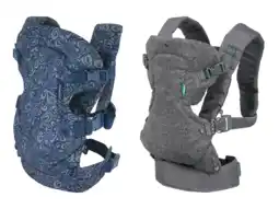 Lidl Infantino 4-in-1 draagzak baby Flip (Grijs/turquoise) aanbieding