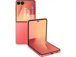 MediaMarkt Samsung Galaxy Z Flip7 - 5g 512 Gb Coral Red aanbieding